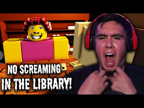 Why in the world is there a WEIRD STRICT LIBRARIAN?!