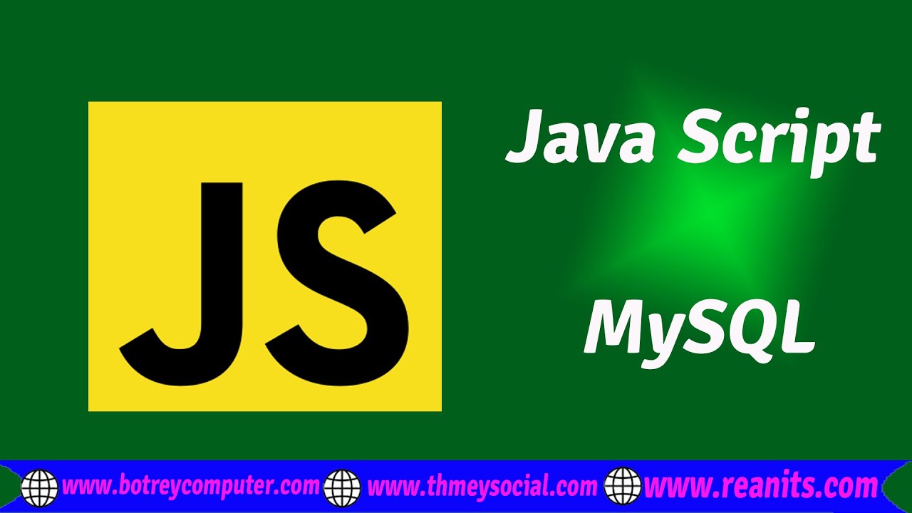 JavaScript and MYSQL Part2 - YouTube