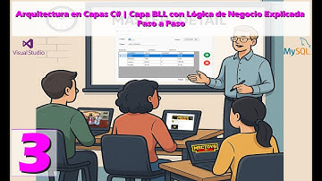 🔧 Video 3 Arquitectura en Capas C# | Capa BLL con Lógica de Negocio Explicada Paso a Paso