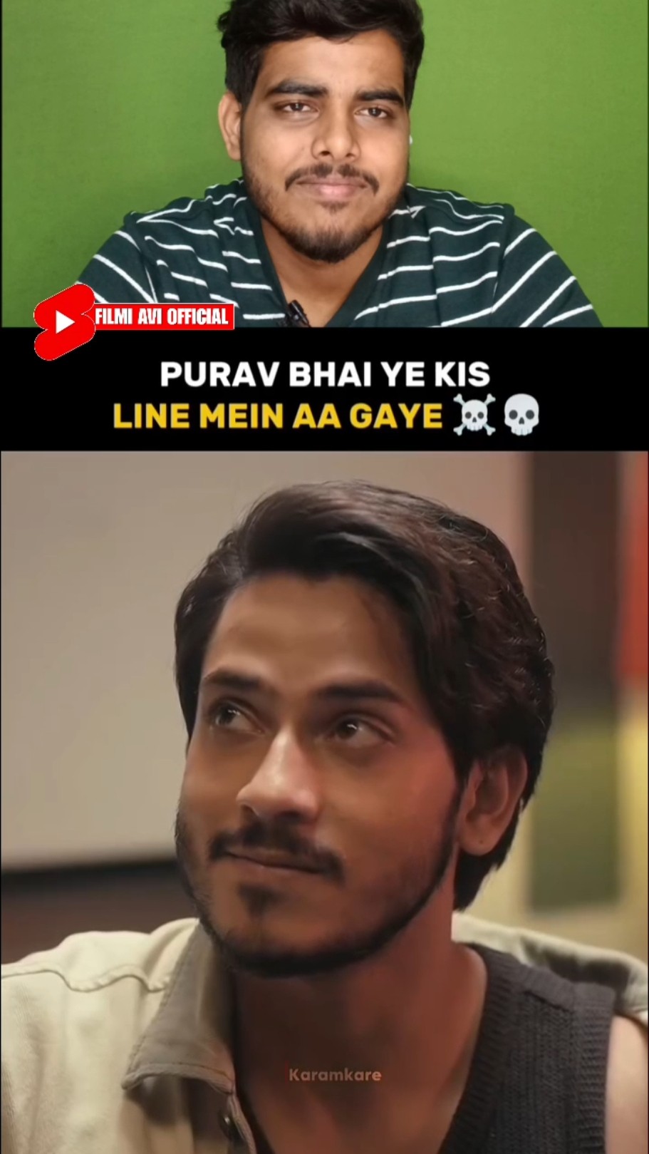 Purav Bhai Ye Kis Line Mein Aa Gaye | Reaction Video | #shorts #trendingshorts #viralshorts #funny