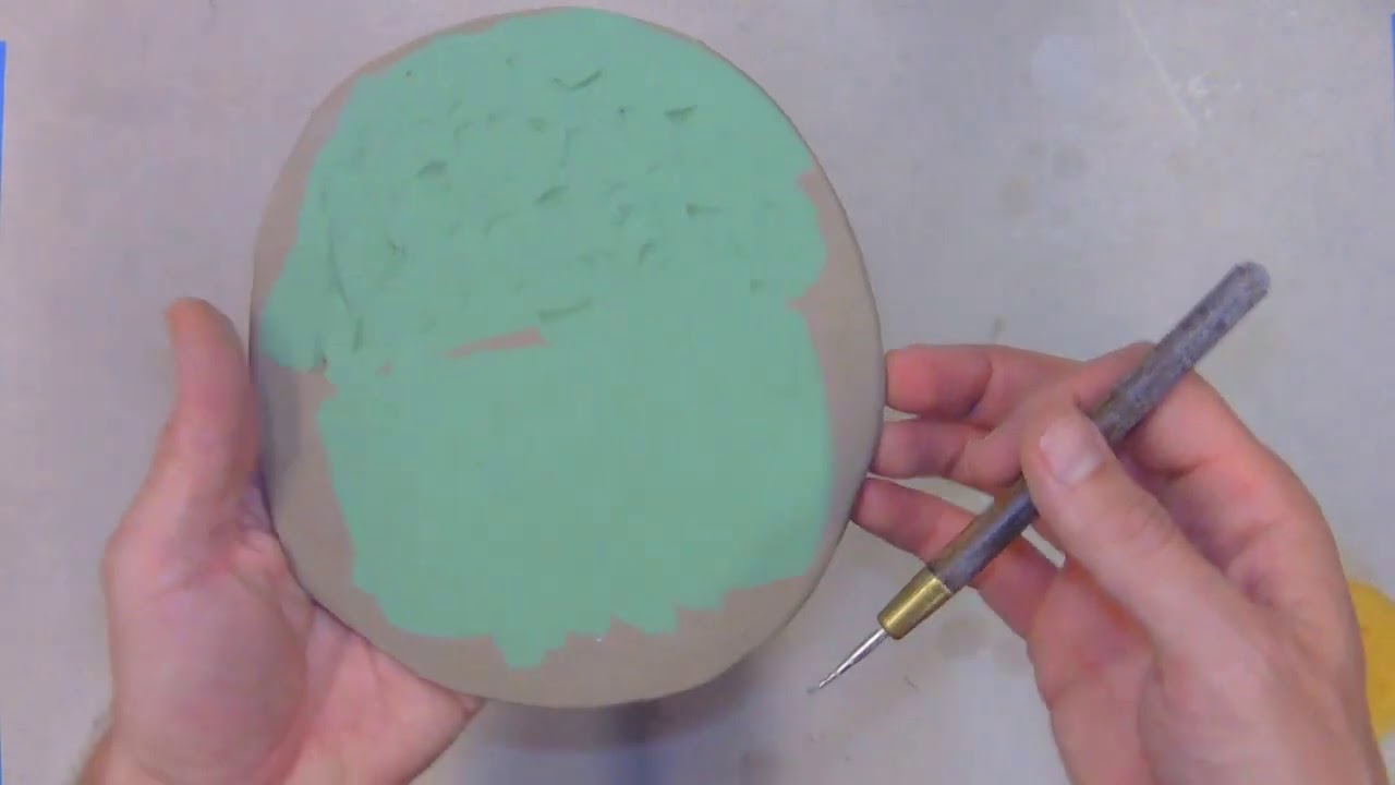 Underglaze Technique   Sgraffito