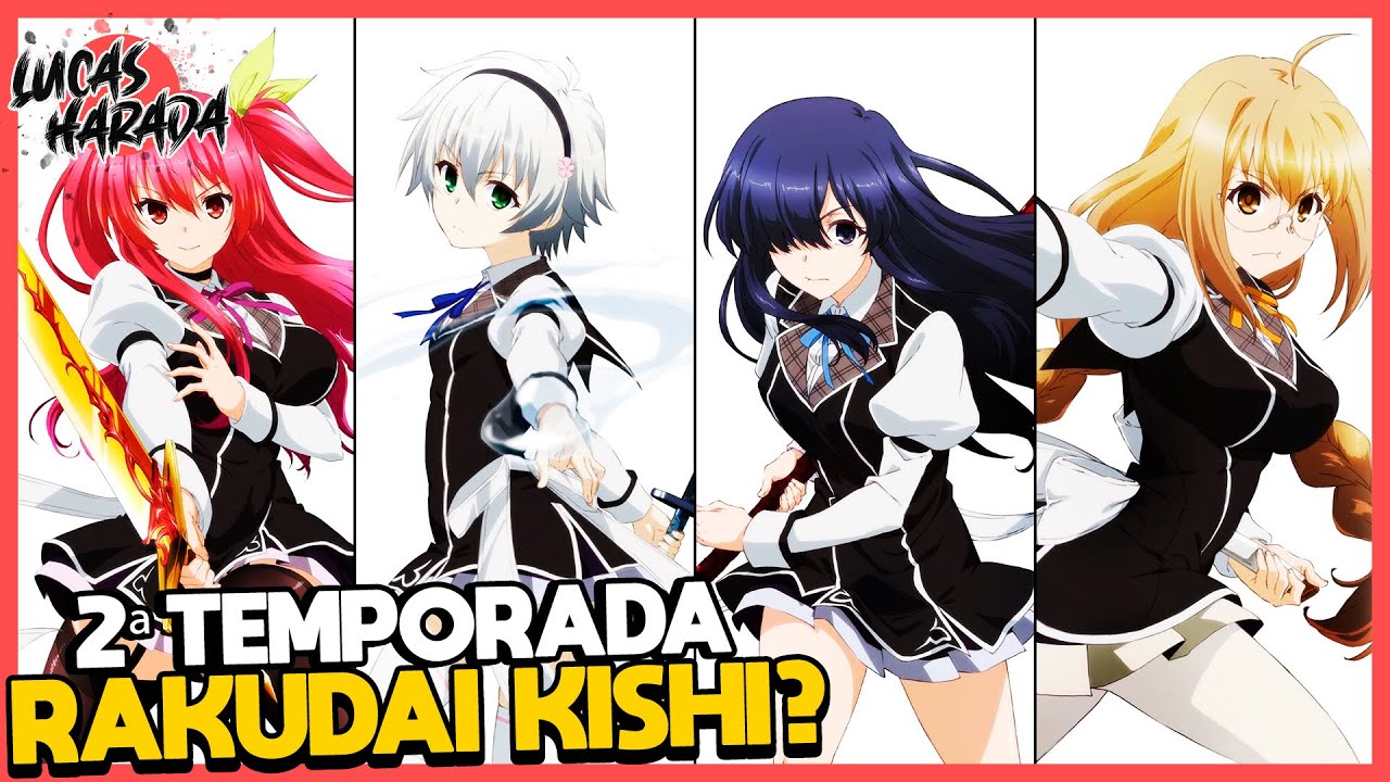 CONFIRMADA A 2ª TEMPORADA DE RAKUDAI KISHI? 