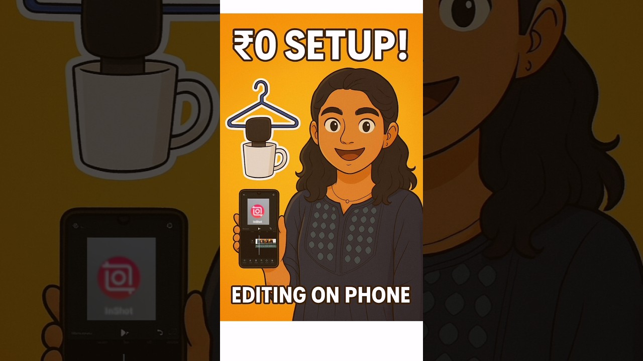 ₹0 Editing Setup for Beginners|Full Mobile Editing Hacks📱💡