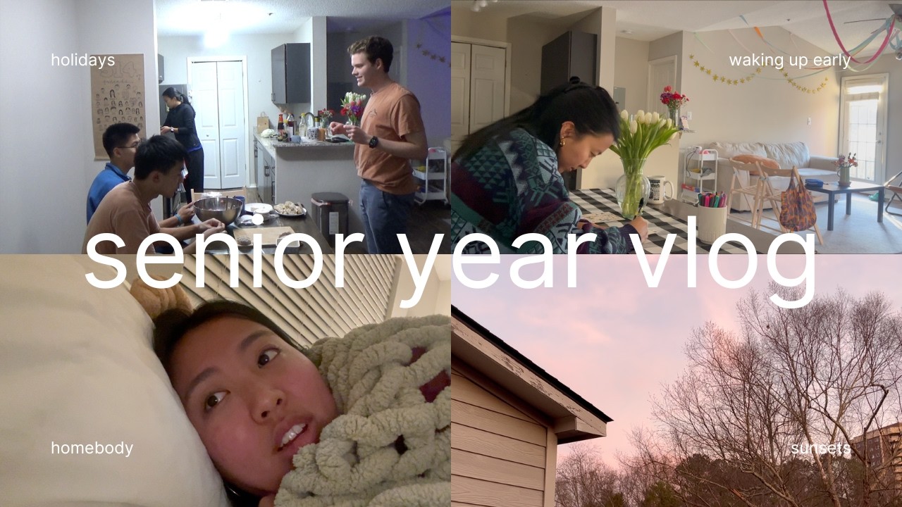 a week in my life at emory where i try waking up at 630