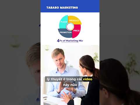 Đừng xây kế hoạch marketing nếu bạn chưa biết marketing mix 4P #tabaromarketing #tabmarketing