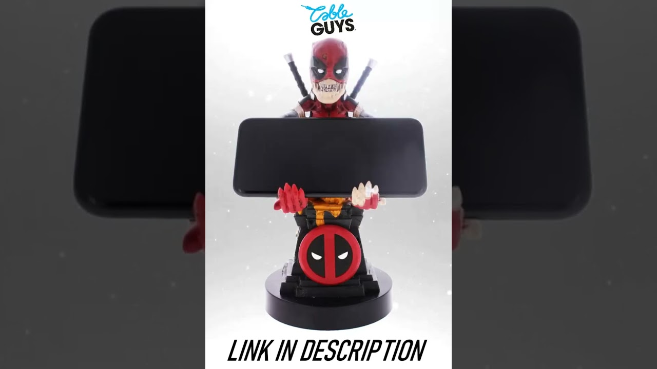 MARVEL ZOMBIE DEADPOOL CONTROLLER AND SMARTPHONE STAND - LIMITED EDITION [CABLEGUYS] 