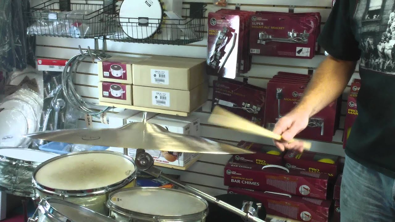 Compared Dream Bliss 20" Cymbal to Vintage Zildjian 20" Istanbul