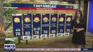 Fall showers trickling back into the mix! | FOX 13 Seattle