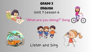 Grade 3 English Unit 7 Lesson 4 What are you doning? #grade3 #english #SayaHtet #Whatareyoudoing?