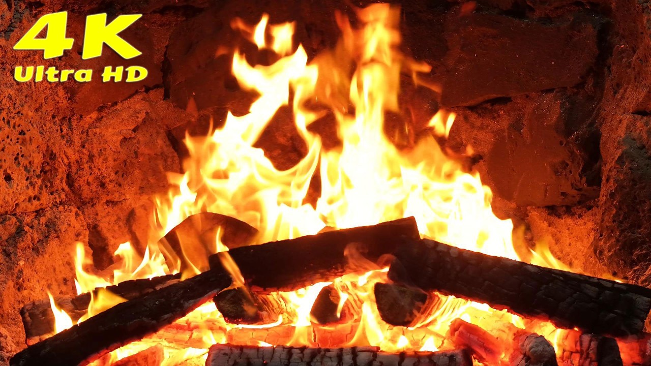 🔥 Soothing Fireplace Sounds Winter, Relaxing Fireplace Crackling Sounds, Forest Cabin With Fireplace
