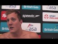 Andrew Willis wins 200m Breaststroke gold at the 2012 ASA Nationals
