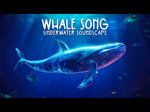 Whale Song Relaxing Underwater Ambience With Whale Sounds For Stress Relief Study Deep Sleep