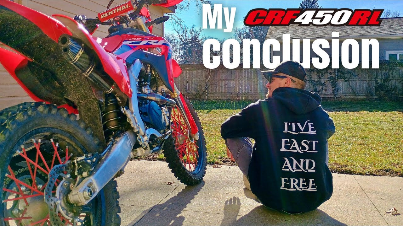 Я ошибался насчет CRF450RL... Мои заключительные мысли