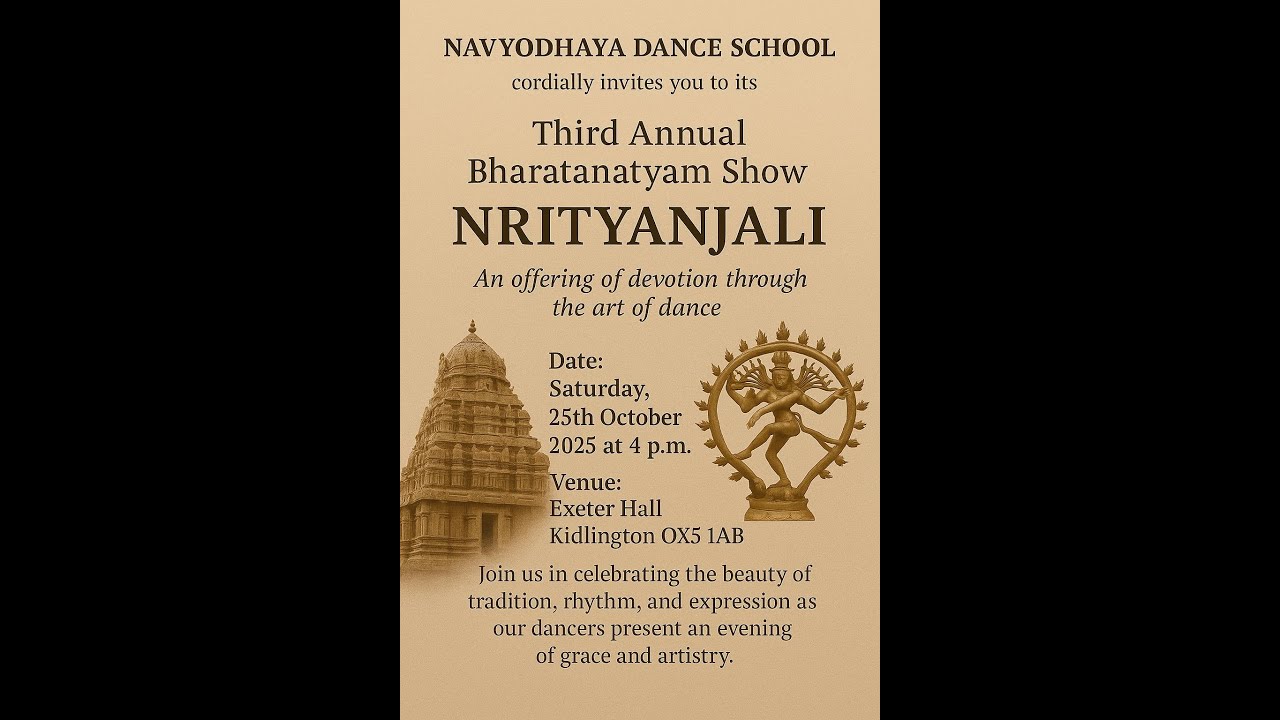 Nrityanjali 2025 by Navyodhaya Dance School - YouTube