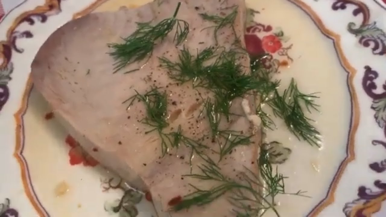 Oven Baked Ahi Tuna with Dill Herbs YouTube