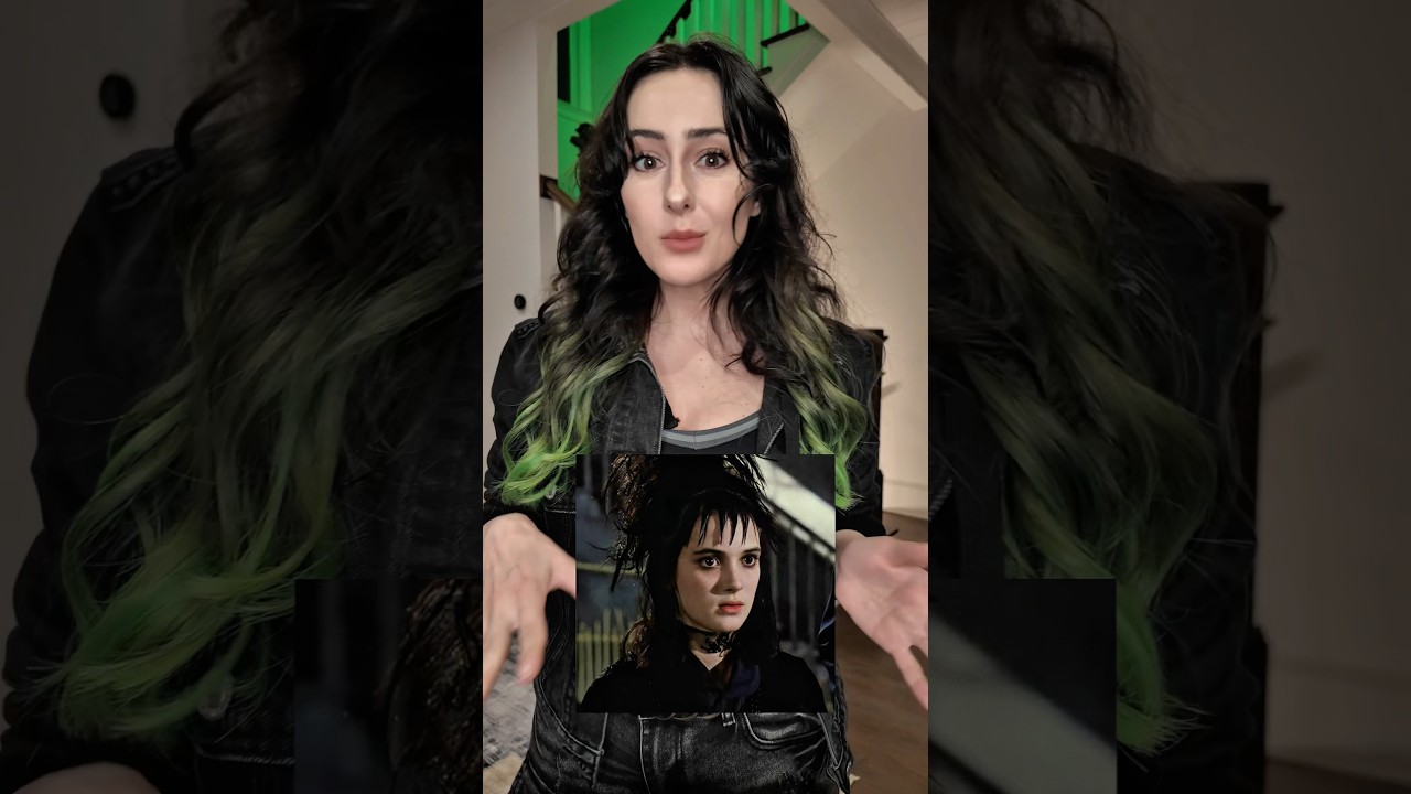 Should I recreate her other iconic looks? #movie #film #tvshow #stunt #beetlejuice #halloween