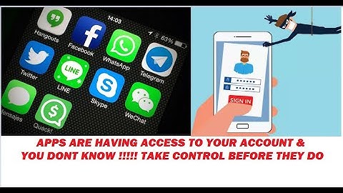 How To Remove 3rd Party Apps Sites who Access To Your Google Account