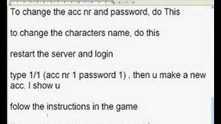 tibia-otserver tutorial part 3/3