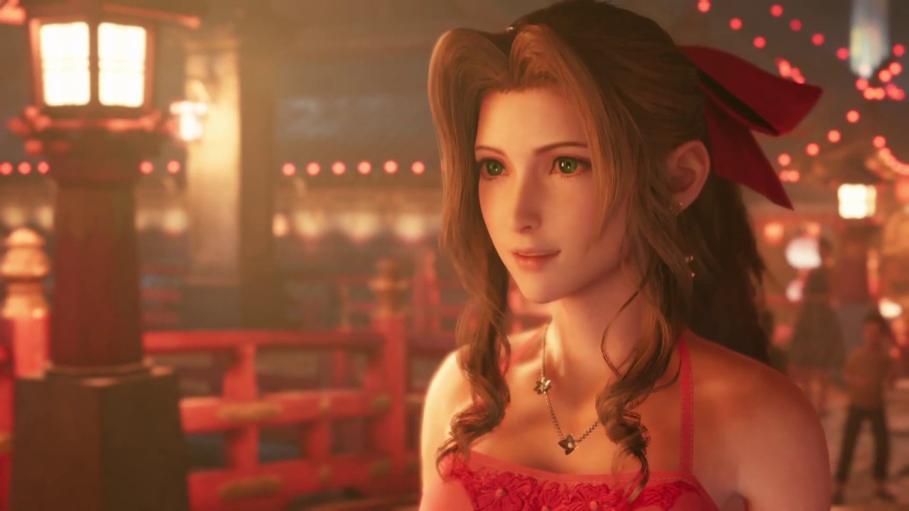 エアリス ドレス ピンクロングドレス Final Fantasy Vii Remake Youtube