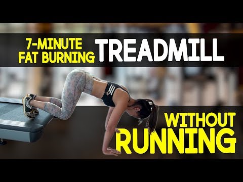 7-Minute Fat Burning TREADMILL (NO RUNNING!) | Joanna Soh