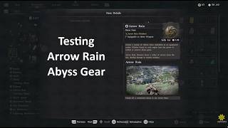 Crimson Desert: Arrow Rain (finisher) Abyss Gear Location & Testing