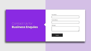 Bootstrap 5 Responsive Contact Form Design