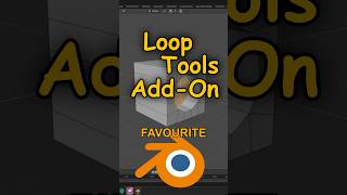 Why Loop Tools Is The Best Add-On In Blender #blender #blender3d #addons #tutorial #tipsandtricks