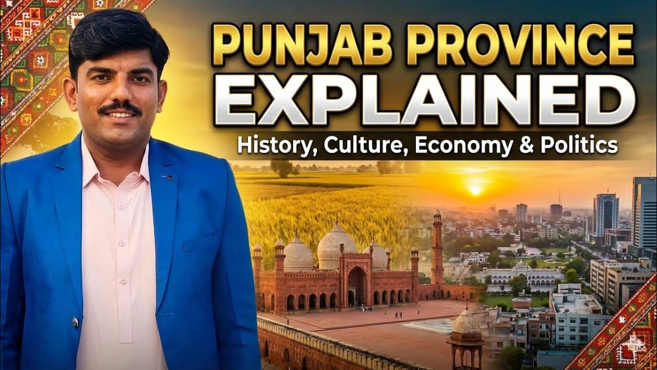 Punjab Province Explained | History, Culture, Economy & Politics