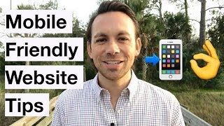 Mobile Friendly Website Tips (for beginners) | Local Marketing