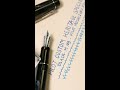 Sneak peek writing sample of the pilot custom heritage se fountain pen