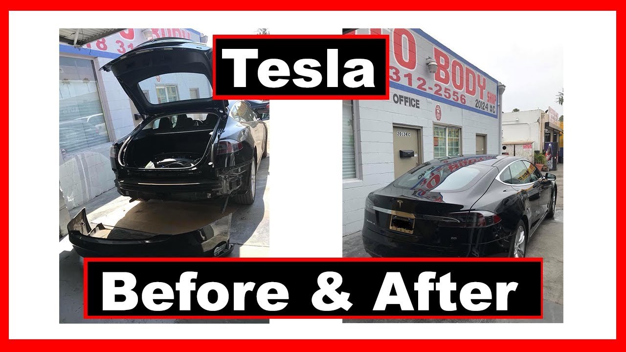 Tesla Repair The California Auto Body Shop YouTube