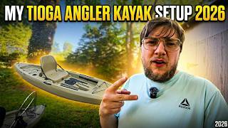 My Lifetime Tioga Angler Kayak Setup 2026 | Mods & Upgrades Tour