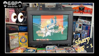 GQP - A cobiçada Sharp SF1 - A TV com Super Famicom embutido!