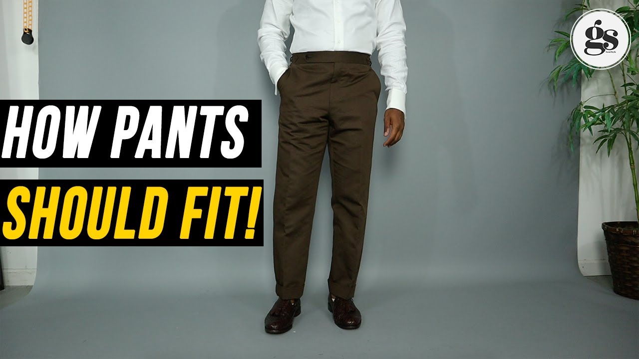 How Pants Should Fit | GentStyle 2020 - YouTube