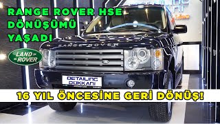 Range Rover Hse Detailing Dükkanında Dönüşümü Yaşadı Tüm Uygulama Aşamaları