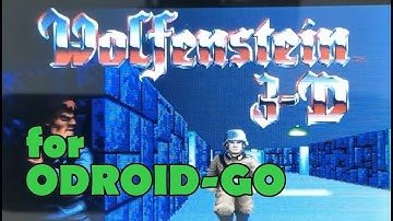 Wolfenstein 3D for ODROID-GO