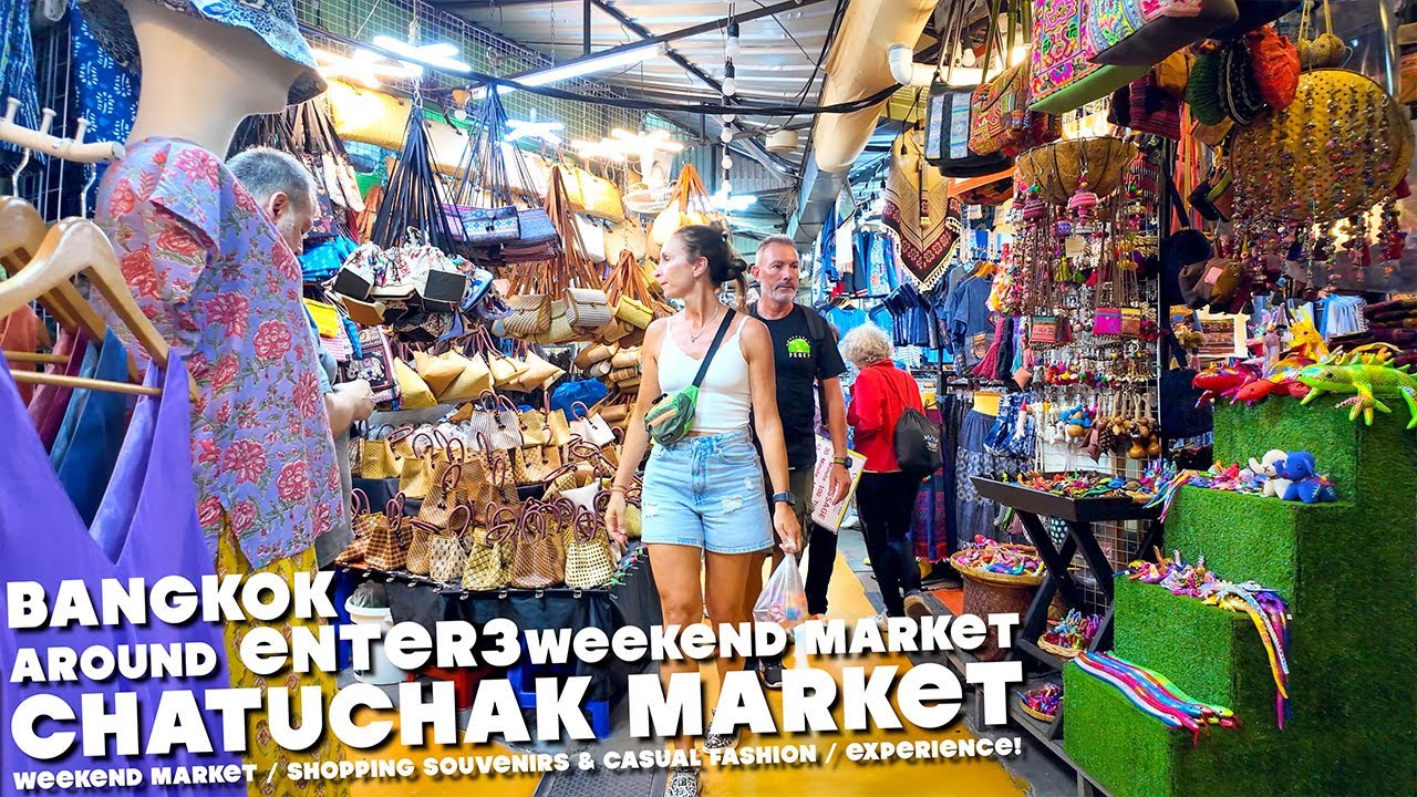 Chatuchak Weekend Market / Souveninrs area - around Enter3 / 15 June 2025