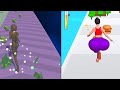 BUILD A QUEEN VS TWERK RACE 3D || UNLOCK THE MAX LEVELS🔥 (2025 UPDATE)