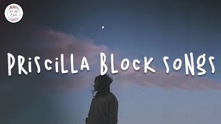 Vídeo con letra |  Priscilla Block best songs - Top music mix