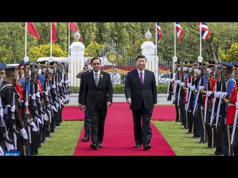 Председатель КНР Си Цзиньпин провел переговоры с премьер-министром Таиланда