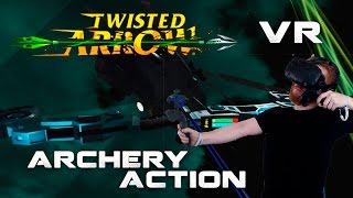 Twisted Arrow: Futuristic VR archery game with intense shooter action on HTC Vive screenshot 4