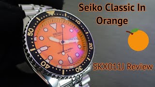 Can You Rock The Orange Dial? Seiko SKX011J Review