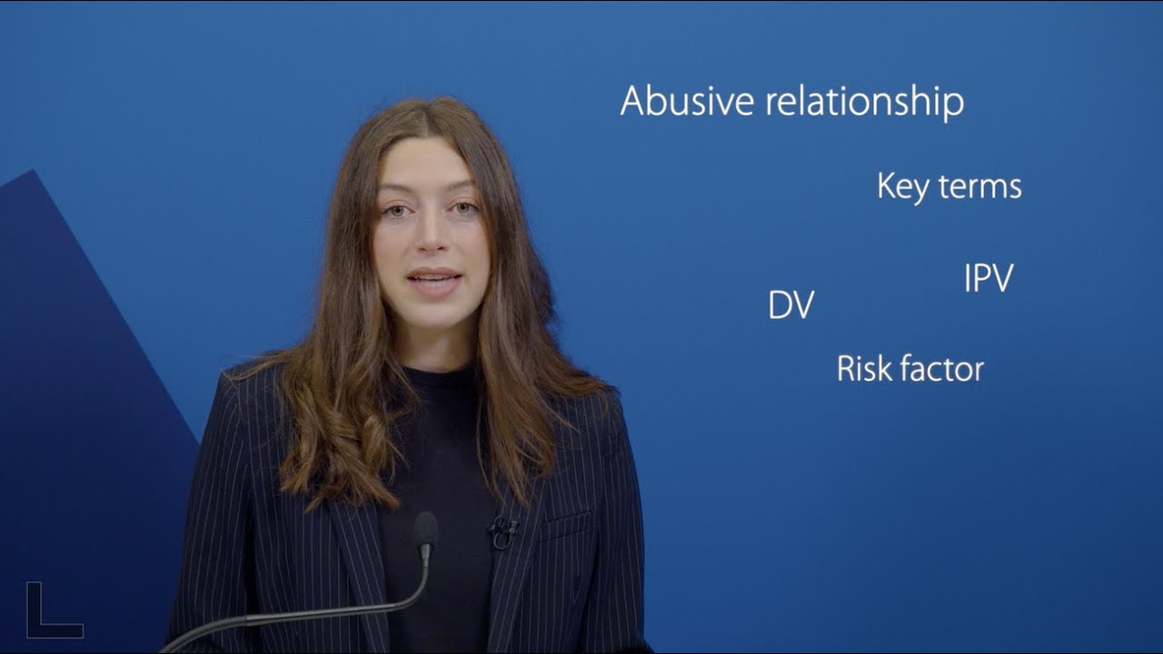 Abuse Recognition & Support in Healthcare: Lecture I