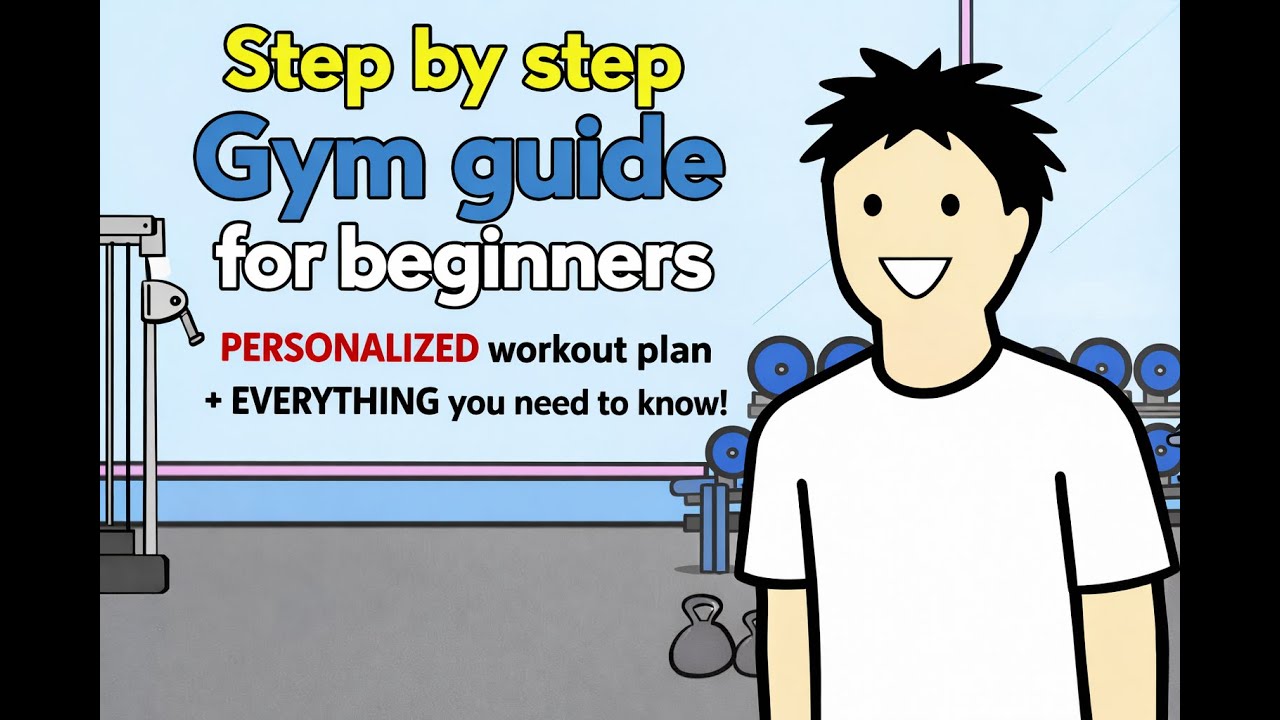 Step by step Gym guide for beginners (PERSONALIZED workout plan ...