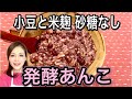 発酵あんこのレシピ・作り方！【小豆麹】食べる点滴/腸活ダイエット