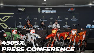 450SX Press Conference  Salt Lake City 2024