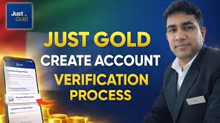 How to Create JustGold Account UAE | JustGold App Registration & Gold Buying Intro | Bipul Das screenshot 3