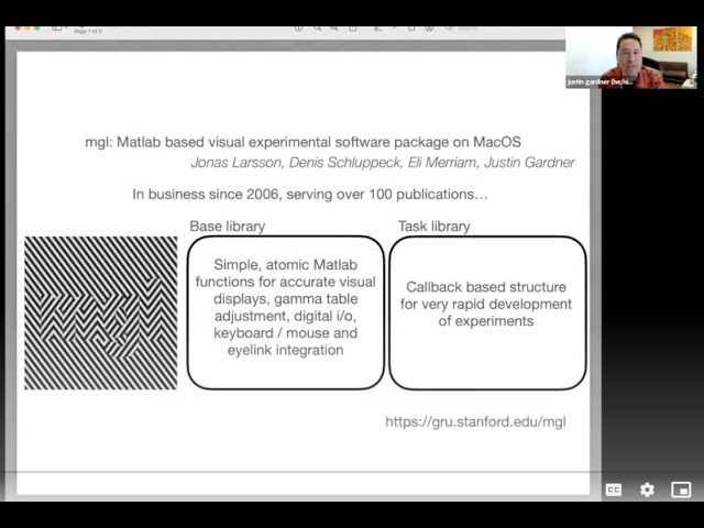Thumbnail for VSS 2022 - MGL: MATLAB-based visual experimental software package on MacOS