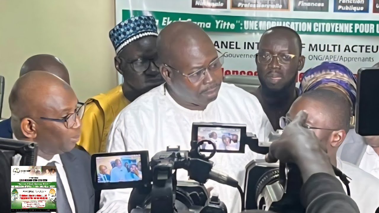 (Wl) Turbulences système Éducatif : Panel Gouvernement/Syndicats G7-12/02/2026 Cheikh MBOW, COSYDEP 