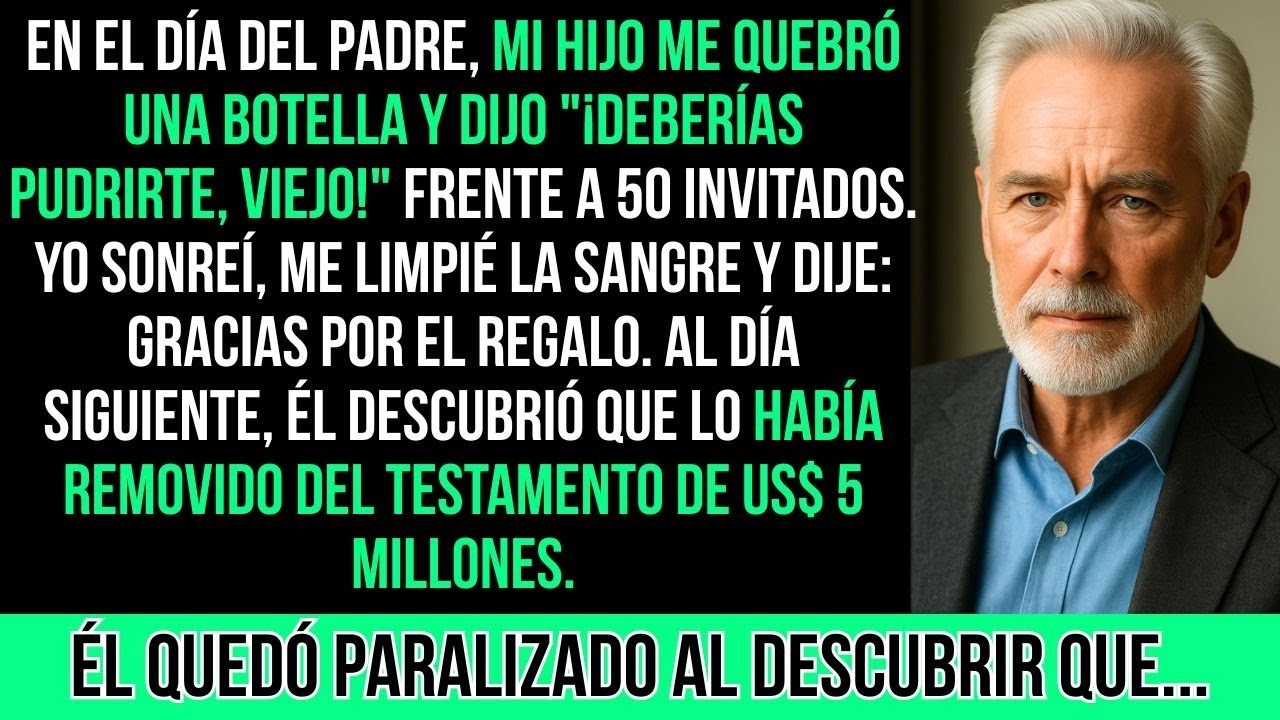 En El Día Del Padre, Mi Hijo Me Quebró Una Botella Y Dijo 